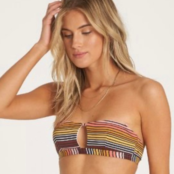 NWT Billabong Sun Fall bikini top with removable straps - M, L & XL - Picture 2 of 9